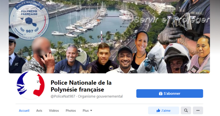 La police lance sa page Facebook