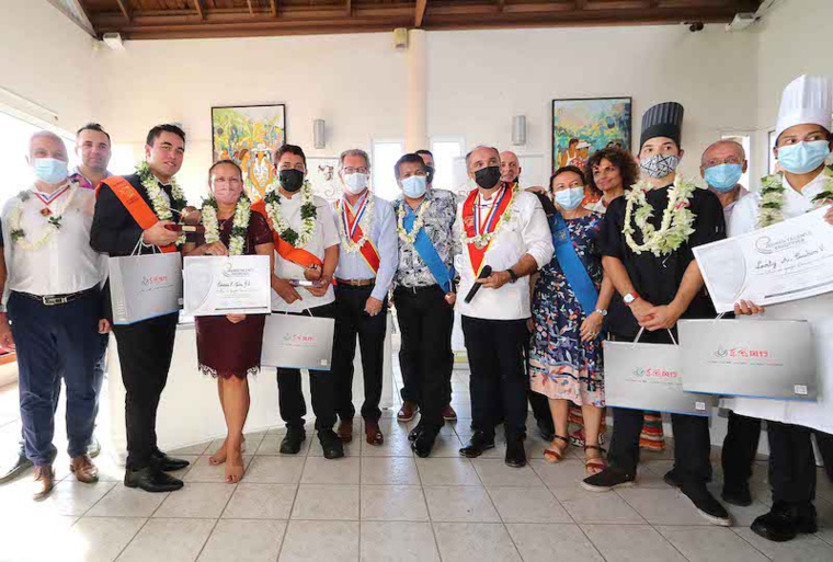 Les jeunes talents Escoffier polynésiens récompensés Les jeunes talents Escoffier polynésiens récompensés