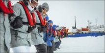 Antarctique: les passagers secourus font route vers l'Australie Antarctique: les passagers secourus font route vers l'Australie