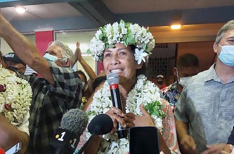 Teura Iriti triomphe à Arue Teura Iriti triomphe à Arue