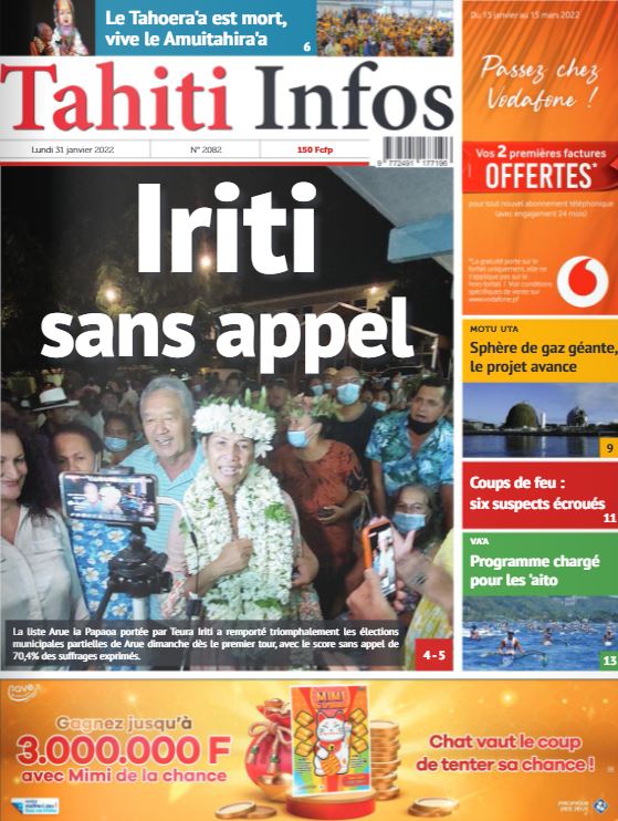 Cliquez sur la Une pour lire le journal Cliquez sur la Une pour lire le journal