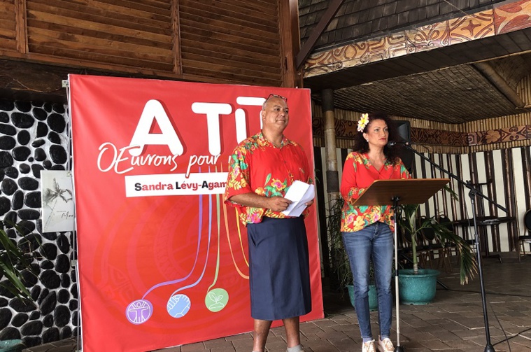 Sandra Lévy-Agami Manutahi en lice pour les législatives Sandra Lévy-Agami Manutahi en lice pour les législatives