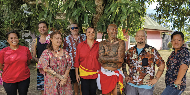 Les intervenants du nouveau centre d’activités économiques de Taiohae. Les intervenants du nouveau centre d’activités économiques de Taiohae.