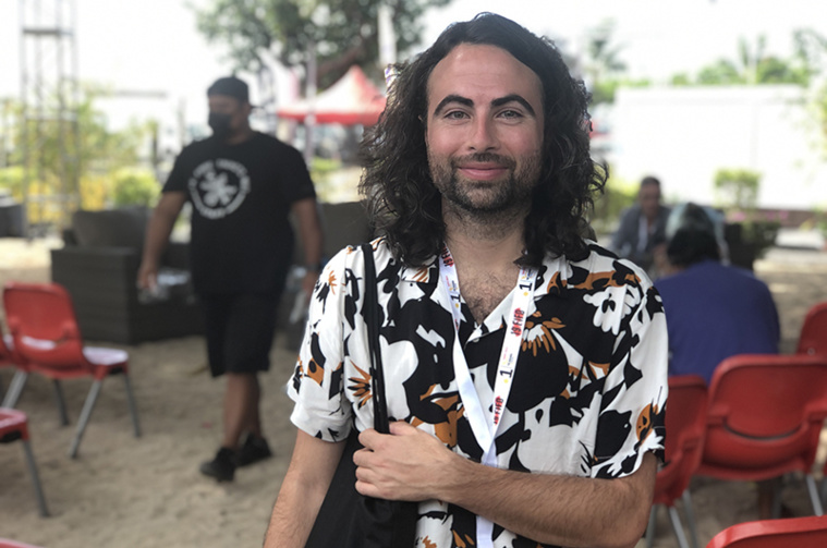 Anthony Banua-Simon, réalisateur de Cane fire. Anthony Banua-Simon, réalisateur de Cane fire.