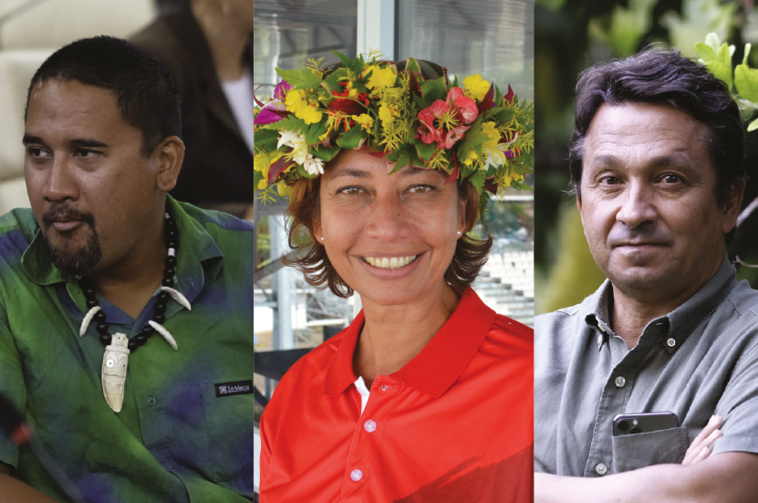 Tokoragi, Sanquer et Laurey candidats Tokoragi, Sanquer et Laurey candidats