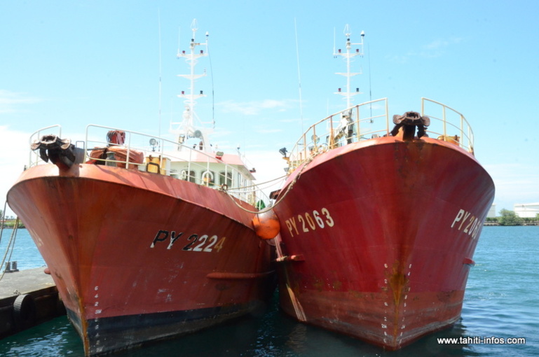 Tahiti Nui Rava'ai vend 9 thoniers de sa flottille Tahiti Nui Rava'ai vend 9 thoniers de sa flottille