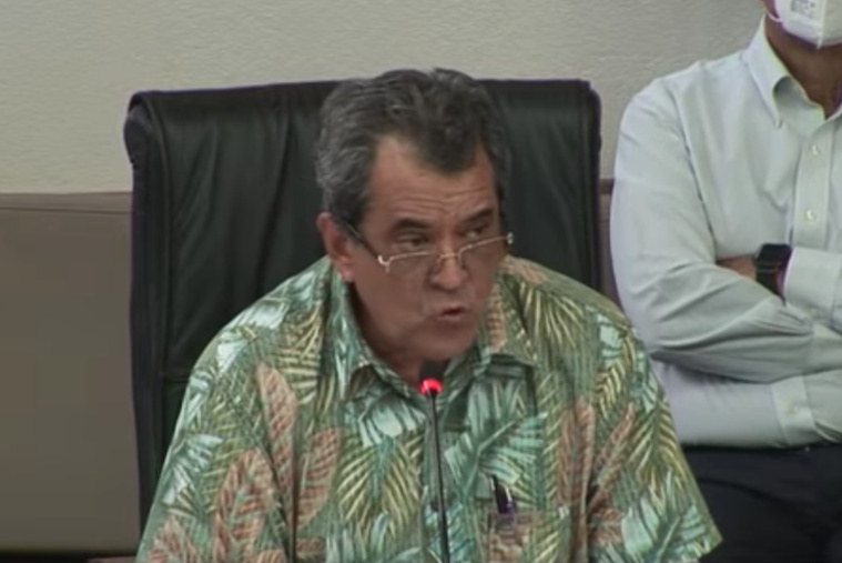 Le décès lié au Covid annoncé par Edouard Fritch bien comptabilisé Le décès lié au Covid annoncé par Edouard Fritch bien comptabilisé