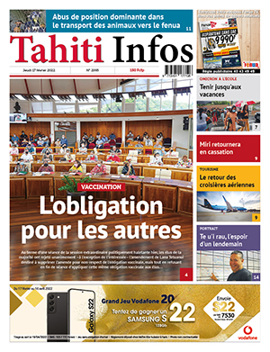 Cliquez sur la Une pour lire le journal Cliquez sur la Une pour lire le journal