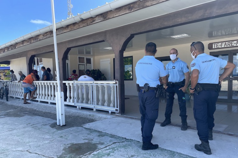 Le tribunal forain de passage à Hao Le tribunal forain de passage à Hao