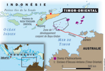Pétrole: le Timor "offensé" et "choqué" par l'Australie