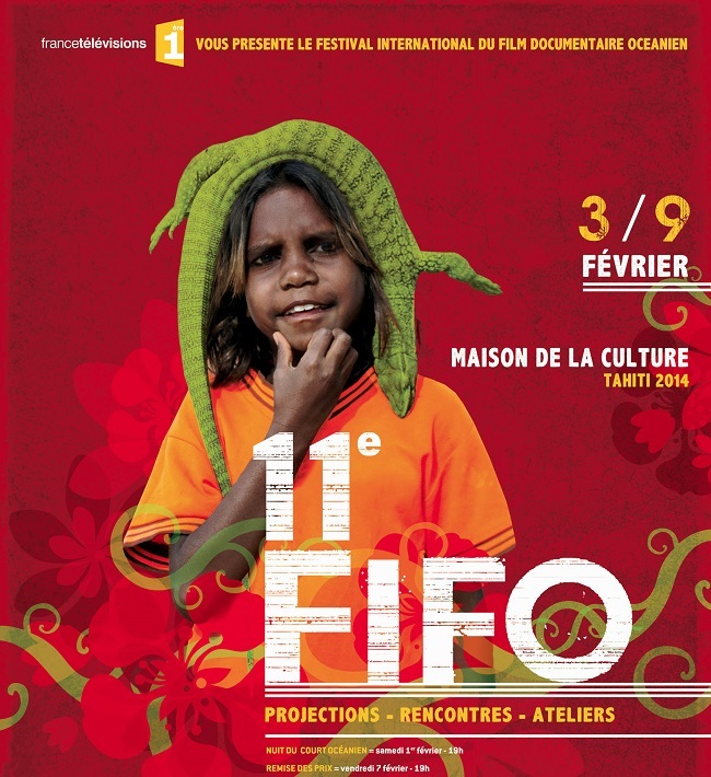 L'affiche du Fifo 2014 est une image tirée d'un film projeté en 2004 représentant un enfant aborigène.