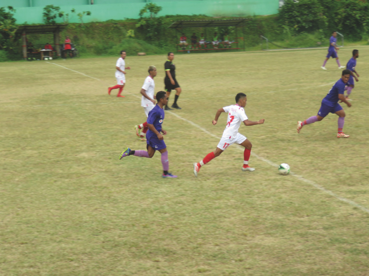 Les mauves de Tiare Hinano ont fait preuve de réalisme face à Tohiea.