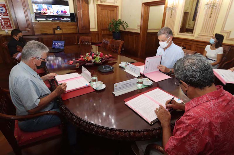 Coopération de la santé polynésienne avec Bordeaux, c'est signé Coopération de la santé polynésienne avec Bordeaux, c'est signé