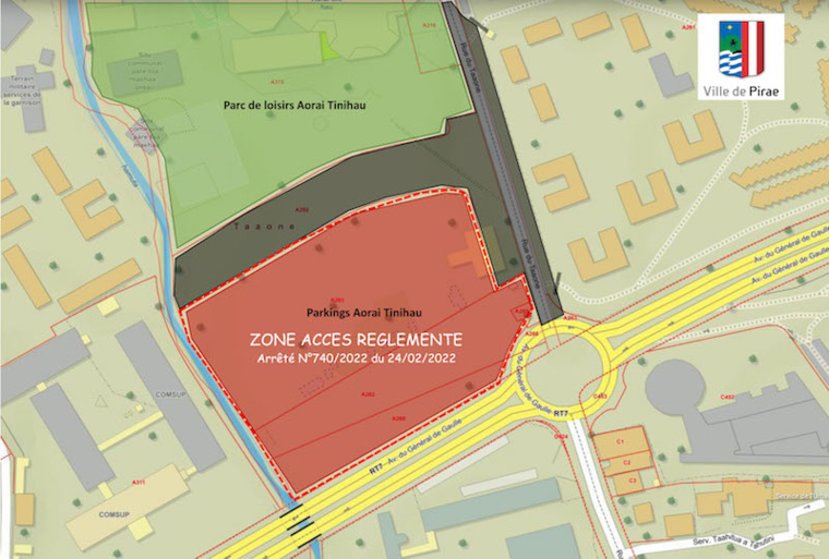 Trop bruyant, le parking de Aorai Tini Hau fermé la nuit Trop bruyant, le parking de Aorai Tini Hau fermé la nuit