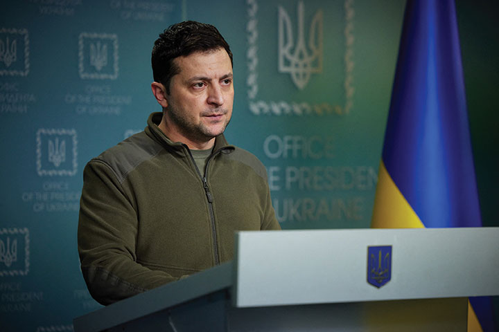 Handout / UKRAINE PRESIDENCY / AFP