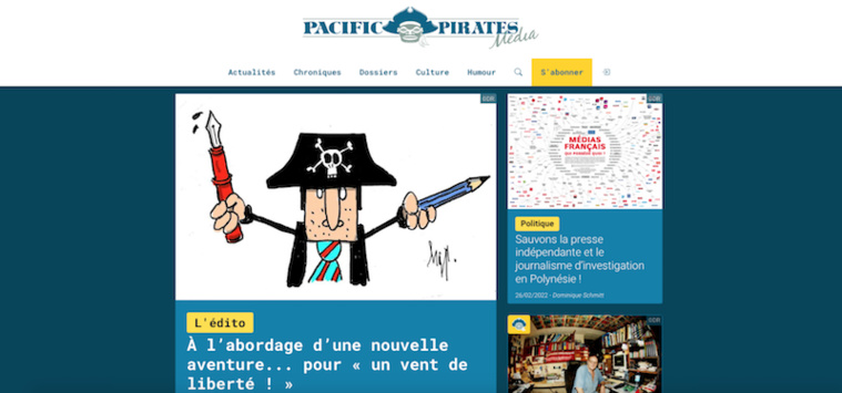 Pacific Pirates reprend le flambeau de Tahiti Pacifique Pacific Pirates reprend le flambeau de Tahiti Pacifique