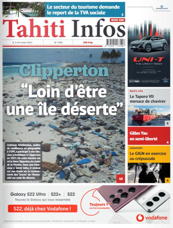 Cliquez sur la Une pour lire le journal Cliquez sur la Une pour lire le journal