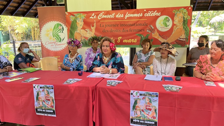Minarii Galenon, la présidente du Conseil des femmes de Polynésie française. Minarii Galenon, la présidente du Conseil des femmes de Polynésie française.