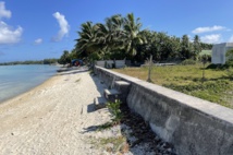 Montée des eaux, déjà une réalité à Hao Montée des eaux, déjà une réalité à Hao