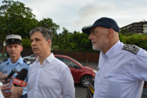 Le Haut commissaire Lionel Beffre s'est déplacé en personne, de même que le procureur de la République et le ministre polynésien des transports Albert Solia sur ce premier contrôle routier de dépistage des stupéfiants.