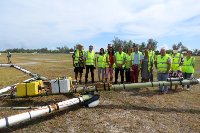 À Moorea, un hélico pour trouver de l'eau À Moorea, un hélico pour trouver de l'eau
