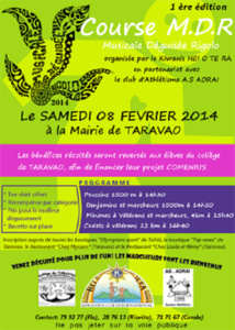 Taravao : la course MDR au profit de collégiens Taravao : la course MDR au profit de collégiens