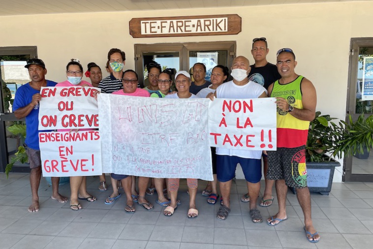 La grève également suivie à Hao La grève également suivie à Hao