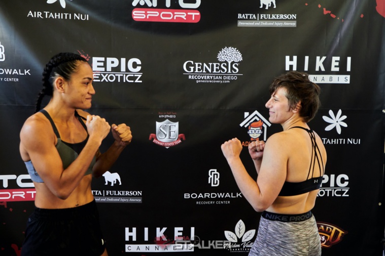 Tehanahana Bernadino s'est imposée par décision partagée face à Gabby Sullivan pour le titre dans la catégorie des poids mouches.