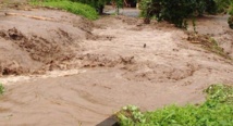 Lors des fortes pluies, il est fortement déconseillé de marcher pieds nus dans les rivières, les eaux de ruissellement, les flaques et la boue (Photo d'illustration).