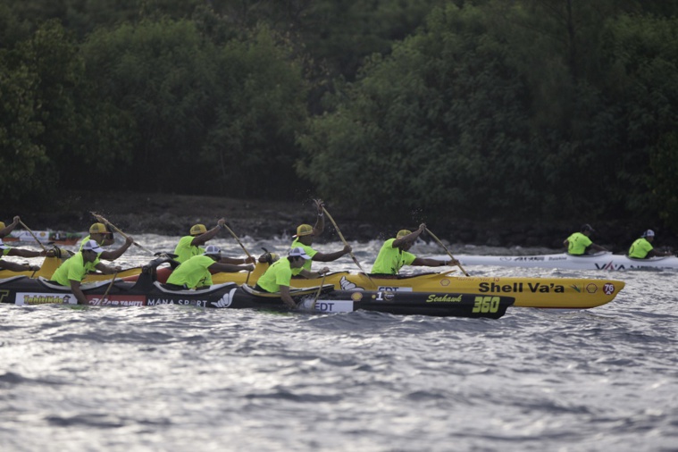 Marathon Polynésie la 1ère, la première grande explication en V6 Marathon Polynésie la 1ère, la première grande explication en V6