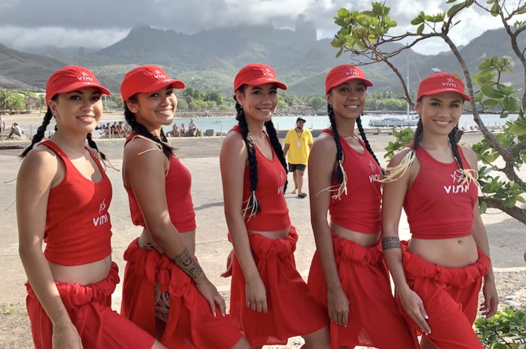Les Miss Marquises en escale à Ua Pou Les Miss Marquises en escale à Ua Pou
