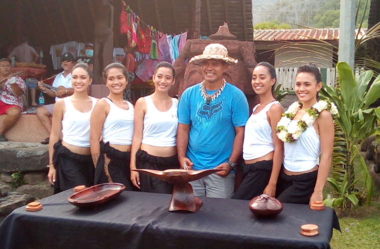 Dernière escale des Miss Marquises à Hiva Oa Dernière escale des Miss Marquises à Hiva Oa