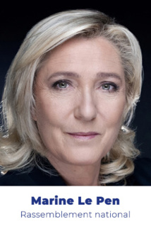 Le Pen veut stopper l'immigration et augmenter le pouvoir d'achat Le Pen veut stopper l'immigration et augmenter le pouvoir d'achat
