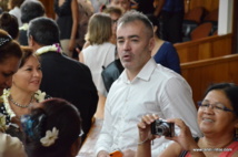 Le magistrat Stéphane Diémert, président du Haut conseil de la Polynésie française, le 5 décembre 2013 à Tarahoi.