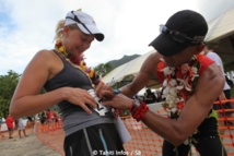 Marathon de Moorea – Georges Richmond et Sophie Gardon s'imposent à nouveau Marathon de Moorea – Georges Richmond et Sophie Gardon s'imposent à nouveau