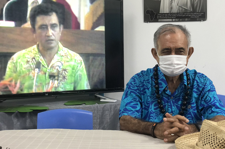 Présidentielle : Sans surprise, Oscar Temaru appelle à l'abstention Présidentielle : Sans surprise, Oscar Temaru appelle à l'abstention