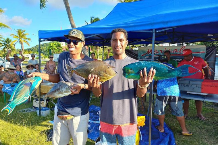 Chasse sous-marine : Tefana en tête à Raiatea Chasse sous-marine : Tefana en tête à Raiatea