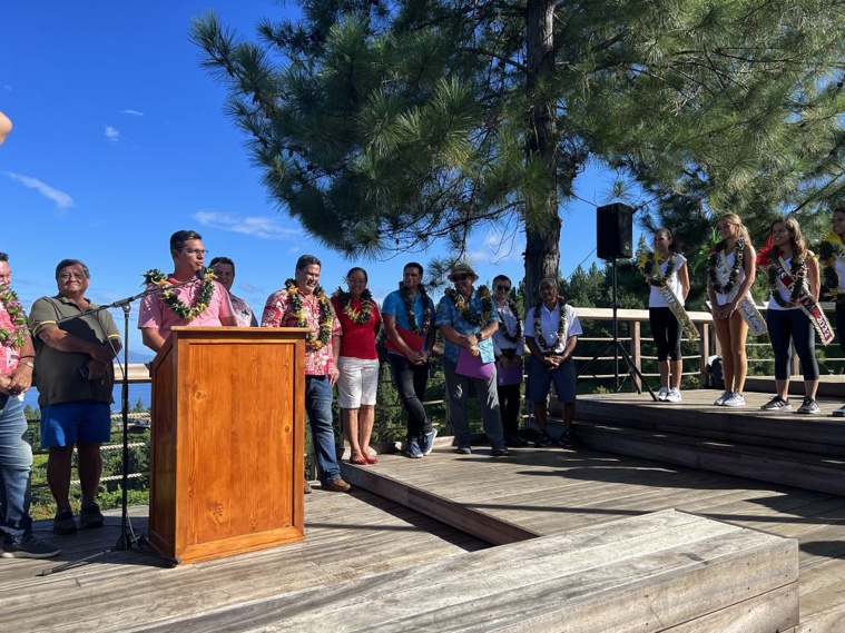 Ouverture officielle du parcours santé Vaihi-Vaitavere à Punaauia Ouverture officielle du parcours santé Vaihi-Vaitavere à Punaauia