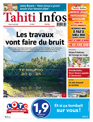 Cliquer sur la Une pour lire le journal Cliquer sur la Une pour lire le journal