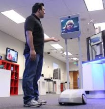 Le robot de téléprésence "Beam", avatar au salon Innorobo de Lyon