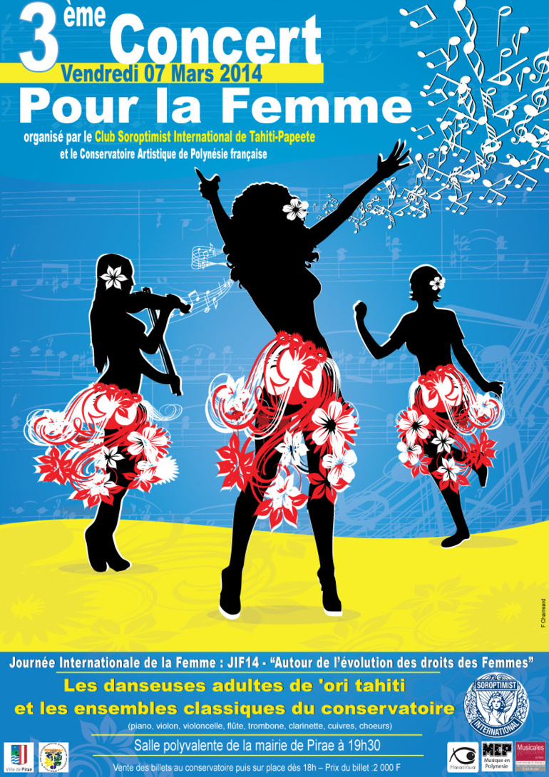 Un concert pour les femmes polynésiennes! Un concert pour les femmes polynésiennes!