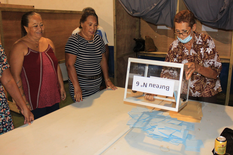 Les urnes boudées à Mahina Les urnes boudées à Mahina