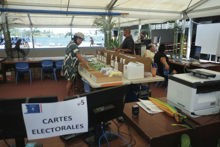 Consignes de non-vote suivies à Faa'a Consignes de non-vote suivies à Faa'a