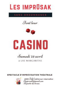 Les Improsak, la nouvelle troupe de théâtre d’impro sur scène Les Improsak, la nouvelle troupe de théâtre d’impro sur scène