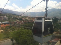 Le métrocâble de Medellin en Colombie comporte désormais quatre lignes. Le métrocâble de Medellin en Colombie comporte désormais quatre lignes.