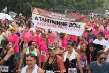 Athlétisme : La Tahitienne a rassemblé 4 608 femmes contre le cancer