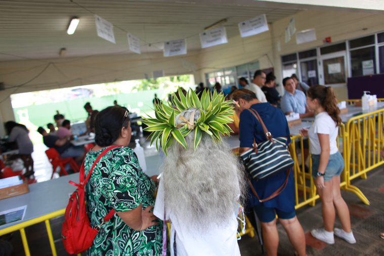 Macron à 99 voix près à Papeete Macron à 99 voix près à Papeete