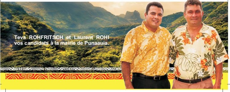 Municipales : Teva Rohfritsch présente sa «nouvelle équipe pour Punaauia» Municipales : Teva Rohfritsch présente sa «nouvelle équipe pour Punaauia»