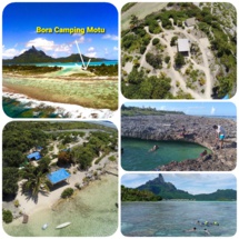 À Bora Bora, le camping du motu écolo de Romilda Tahianui À Bora Bora, le camping du motu écolo de Romilda Tahianui