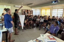 L'Ifremer à la chasse aux microplastiques à Hao L'Ifremer à la chasse aux microplastiques à Hao